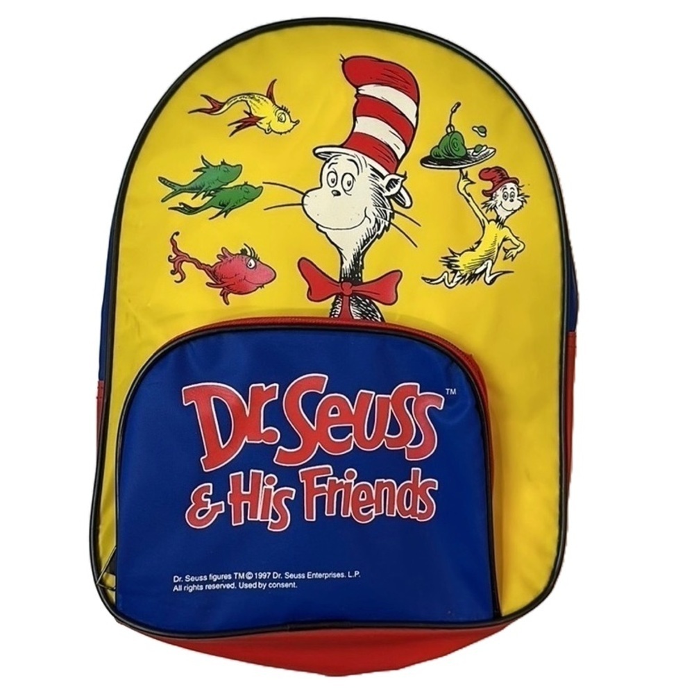 Dr Seuss & His Friends Lightweight Nylon Backpack